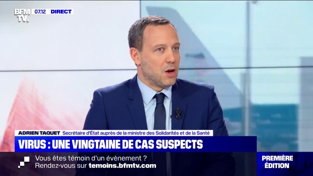 Coronavirus: Adrien Taquet annonce que les tests sur la vingtaine de rapatriés qui présentaient des symptômes ce dimanche sont négatifs