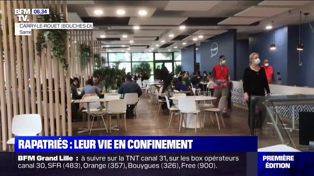 Un journaliste rapatriés en quarantaine à Carry-le-Rouet raconte le confinement