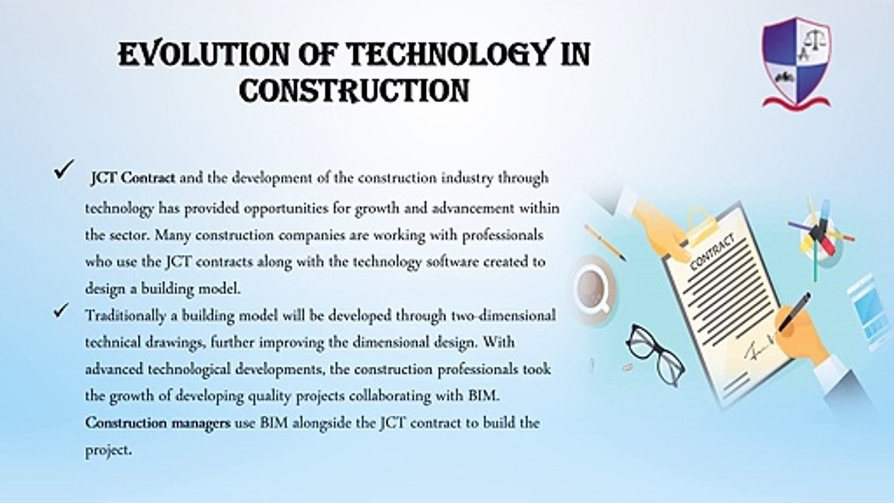 JCT Contract in Construction