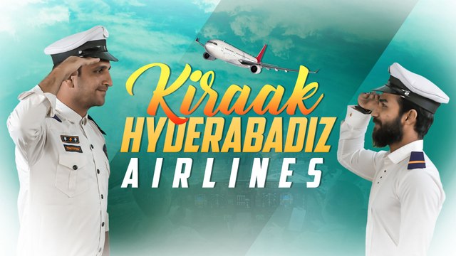 Kiraak Hyderabadi Airlines || Funny Pilots & Air Hostress || Comedy