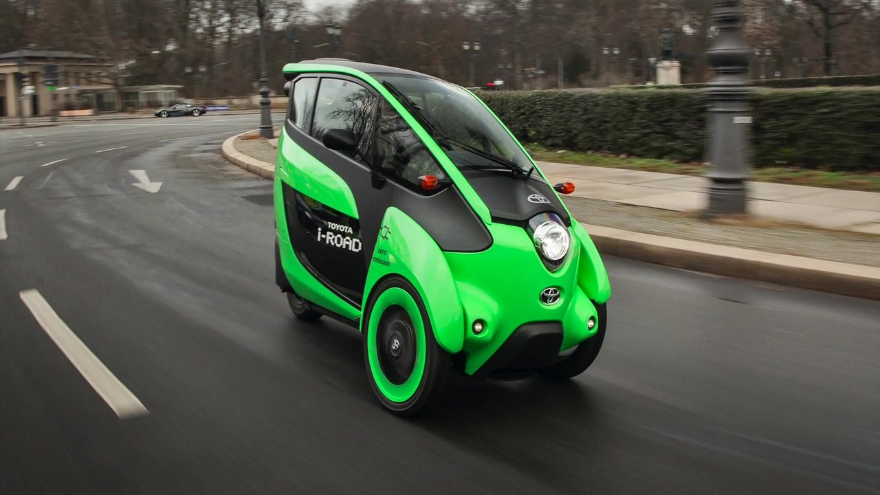 Toyota i-Road rollt über deutsche Straßen