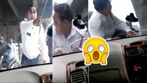 Delhi Cop Bravery, Video Goes Viral | పొగరెక్కిన కారు డ్రైవర్ ని రఫ్ఫాడించిన ట్రాఫిక్ పోలీస్