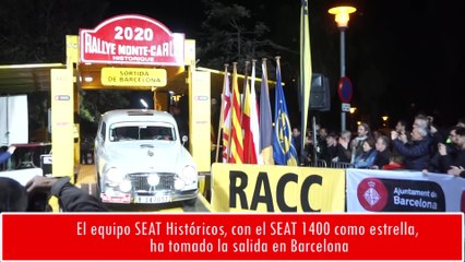 Salida SEAT Históricos en el Rallye-Montecarlo 2020
