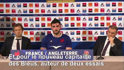 Rugby: "une très grande victoire" de la France contre l'Angleterre