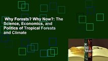 Why Forests? Why Now?: The Science, Economics, and Politics of Tropical Forests and Climate
