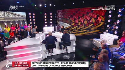Le monde de Macron: Réforme des retraites : 22 000 amendements dont 19 000 de la France Insoumise - 03/02