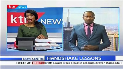 Raila and Uhuru in United States of America for prayers