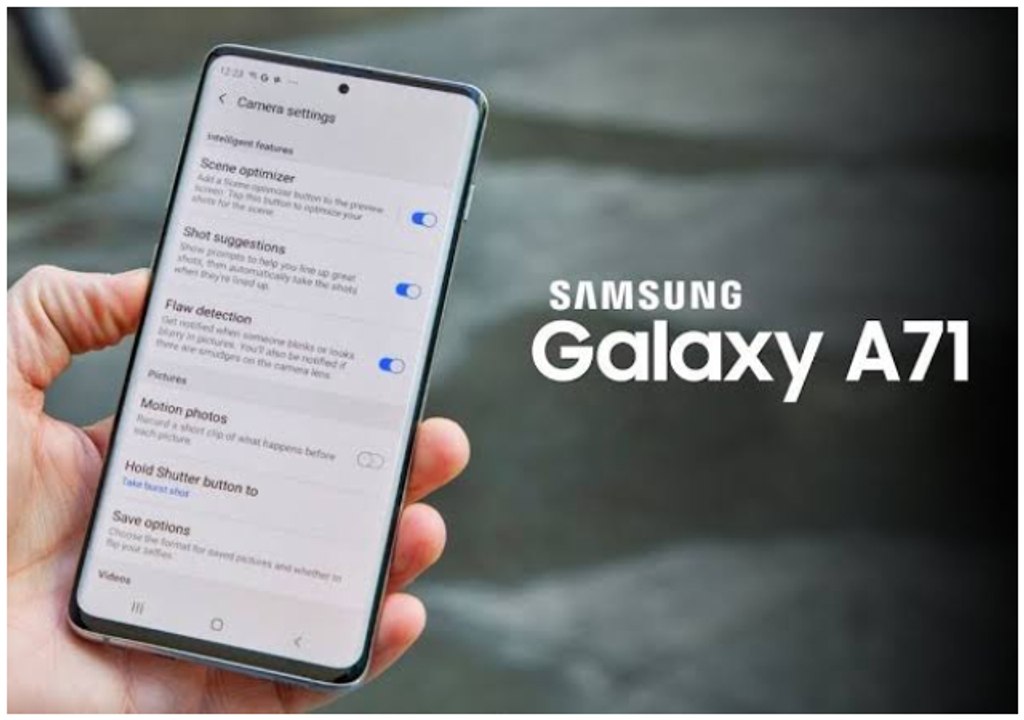 فتح صندوق هاتف جالاكسي أي 71 Unboxing Galaxy A71
