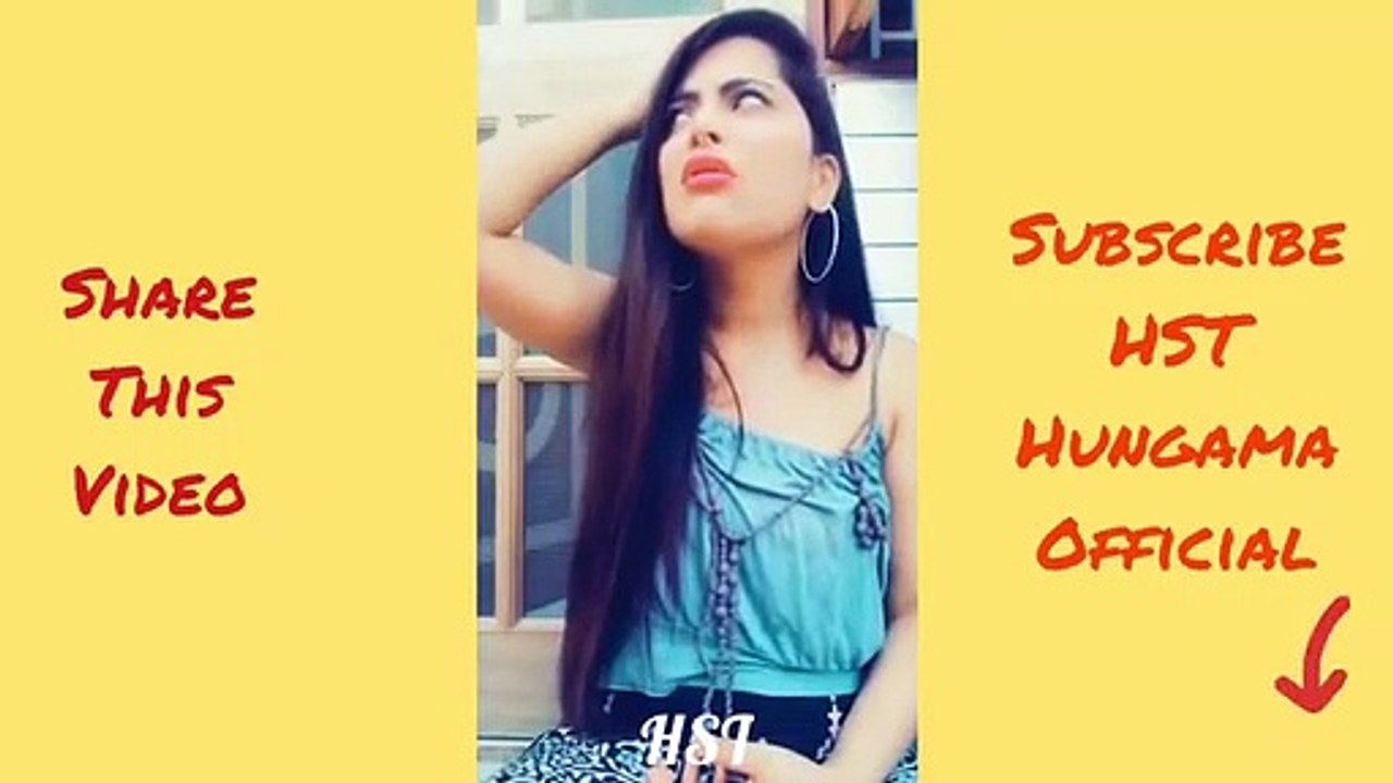 Beauty with beautiful eyes   TikTok Musically cute girl   HST HUNGAMA