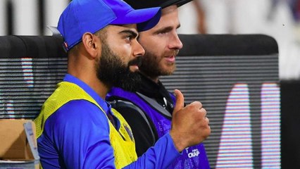 IND vs NZ 5th t20 : Virat and Williamson turn into Ball boys and discuss the game