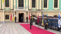 Cumhurbaşkanı Erdoğan Ukrayna'da - Resmi karşılama töreni (1)