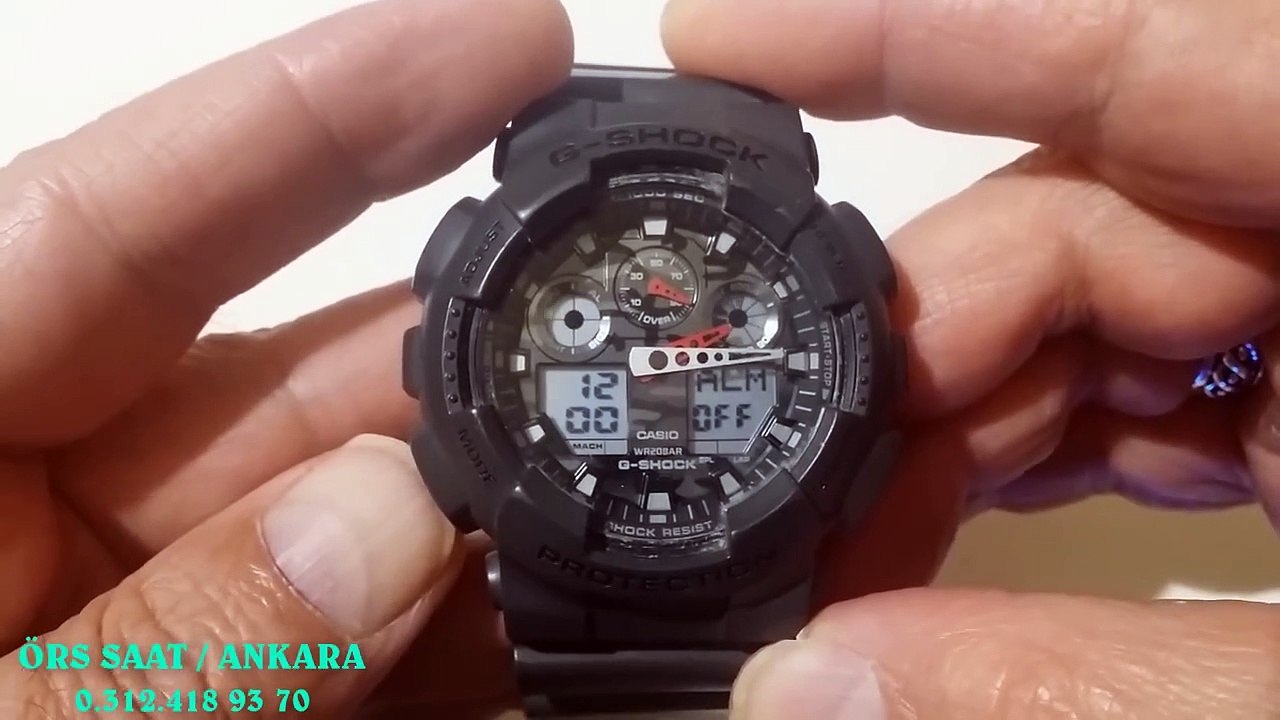 CASIO GA-100 ÖZELLİKLERİ AYARI VE KALİBRASYON GA-100 FEATURES CALIBRATIONS AND ADJUSTMENT