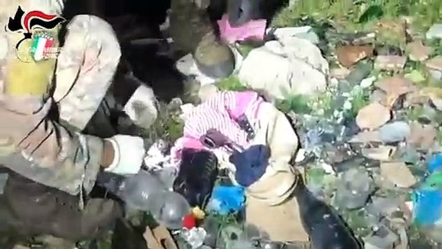 Foggia - Pistola e munizioni nei container di Via San Severo (01.02.20)