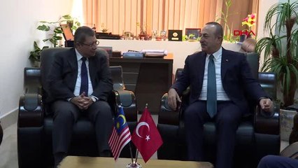 Çavuşoğlu, malezya dışişleri bakanı dato? saifuddin abdullah ile görüştü
