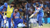 காயத்திற்கு பின்பும் சிக்ஸ் அடித்து அசத்திய ரோஹித் சர்மா | Rohit Sharma played even after injured