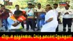 வீரருடன் குத்துச்சண்டை செய்த அமைச்சர் ஜெயக்குமார்  Jayakumar  Boxing