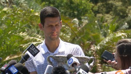 Download Video: Grand slam record 'means the most' to Djokovic