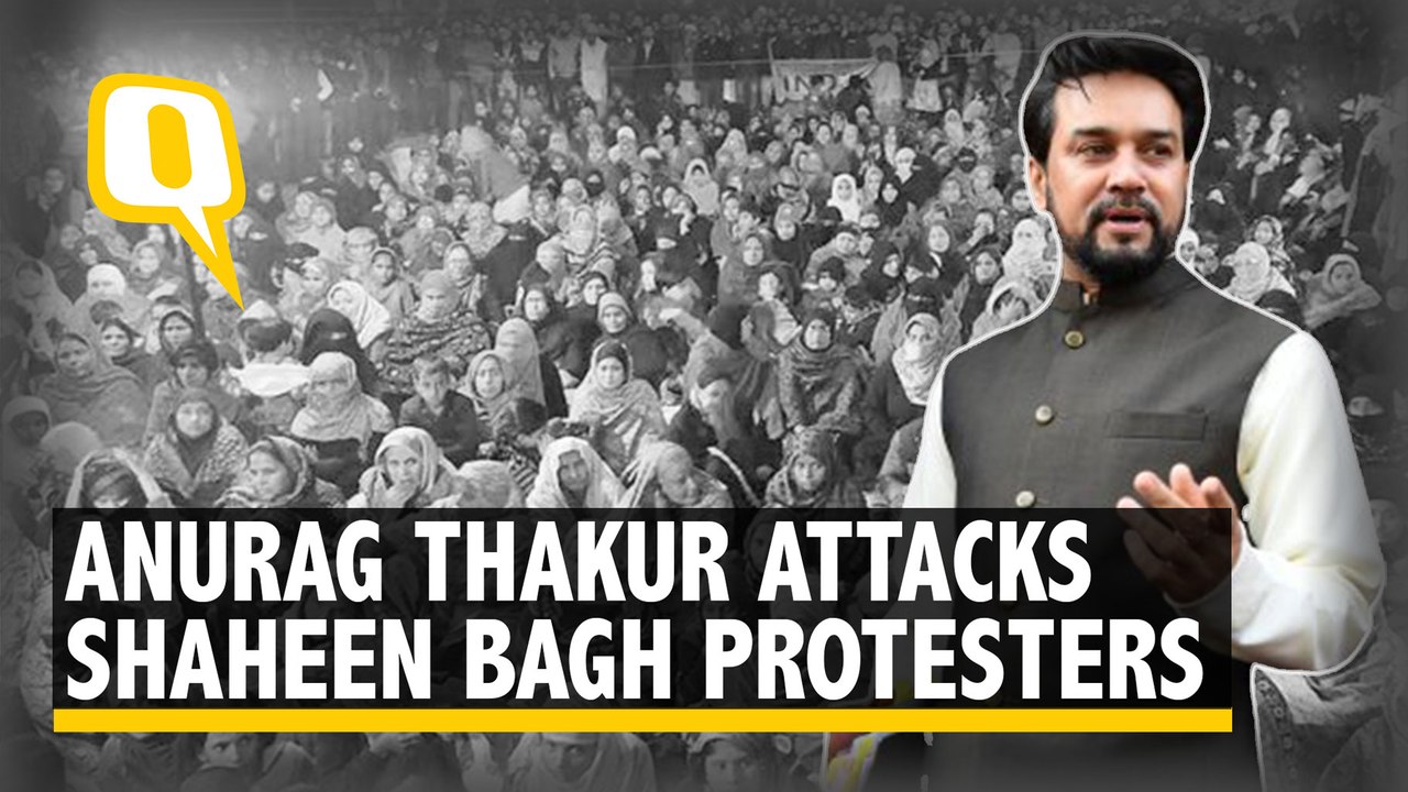 Delhi Polls 2020 | Anurag Thakur: 'Shaheen Bagh Protesters Will Go Home If Delhi Votes for BJP'