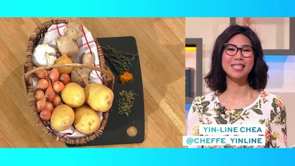 Pommes de terre sautées au moringa