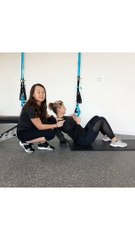 Barbell thrust technique