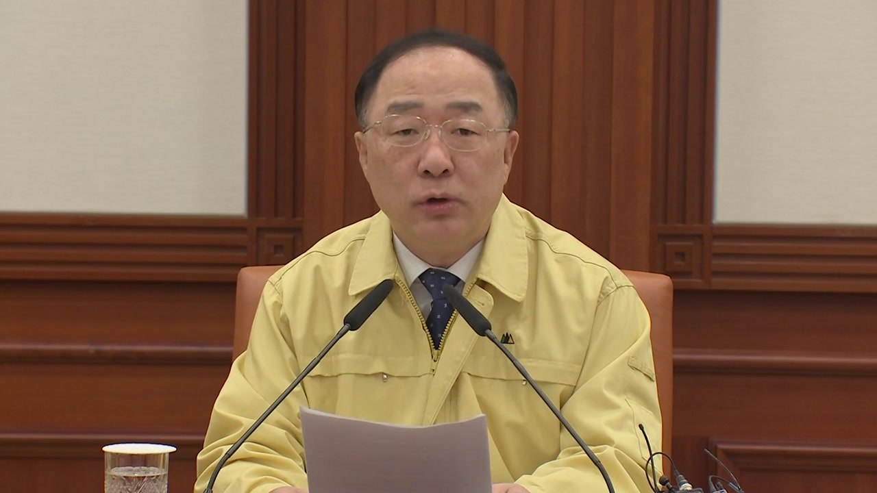 홍남기 "신종 코로나로 경기 하방 우려...조기 종식 총력" / YTN