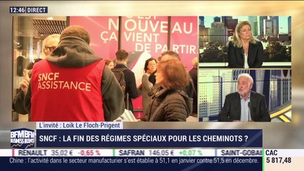 Loïk Le Floch-Prigent (ELF) : SNCF, la fin des régimes spéciaux pour les cheminots ? - 03/02