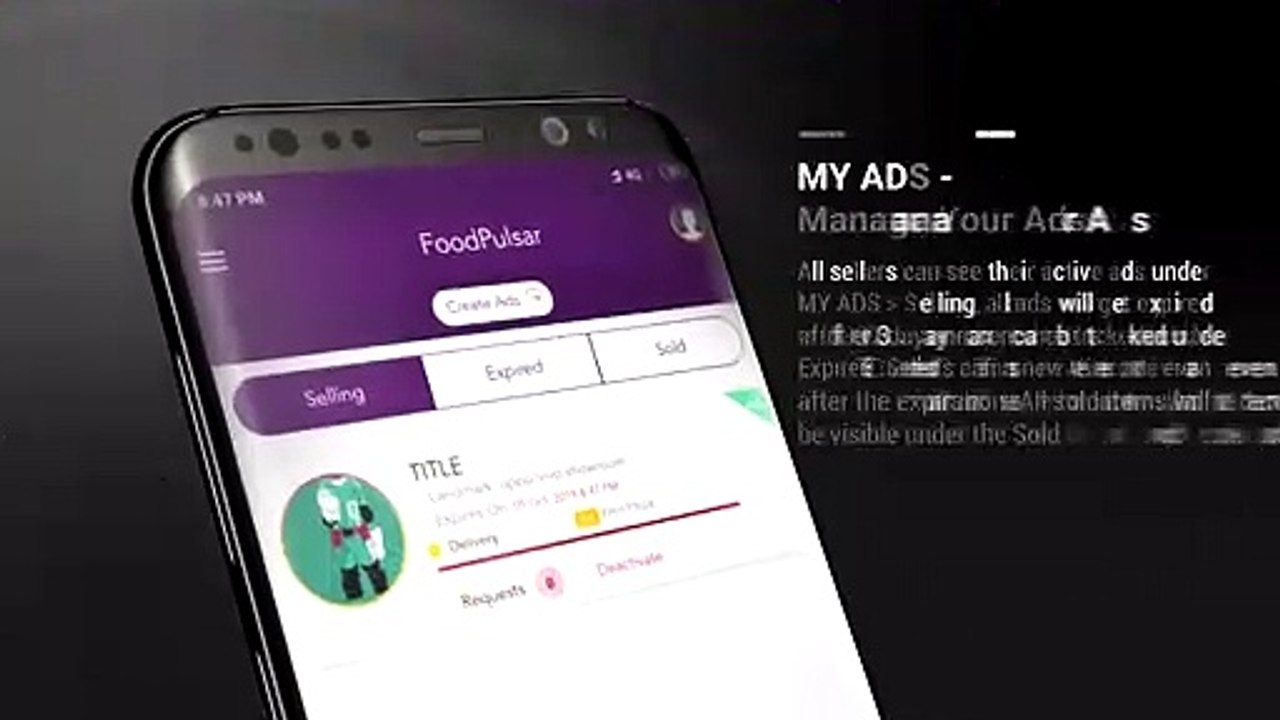 FoodPulsar app - How It Works