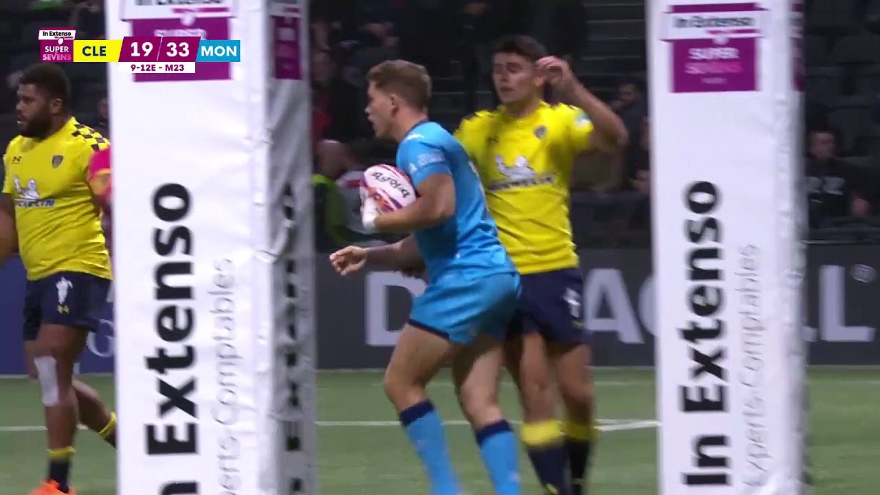 In Extenso Supersevens - Résumé Clermont-Montpellier- 19-33 - 9e/12e place - Saison 2019-2020