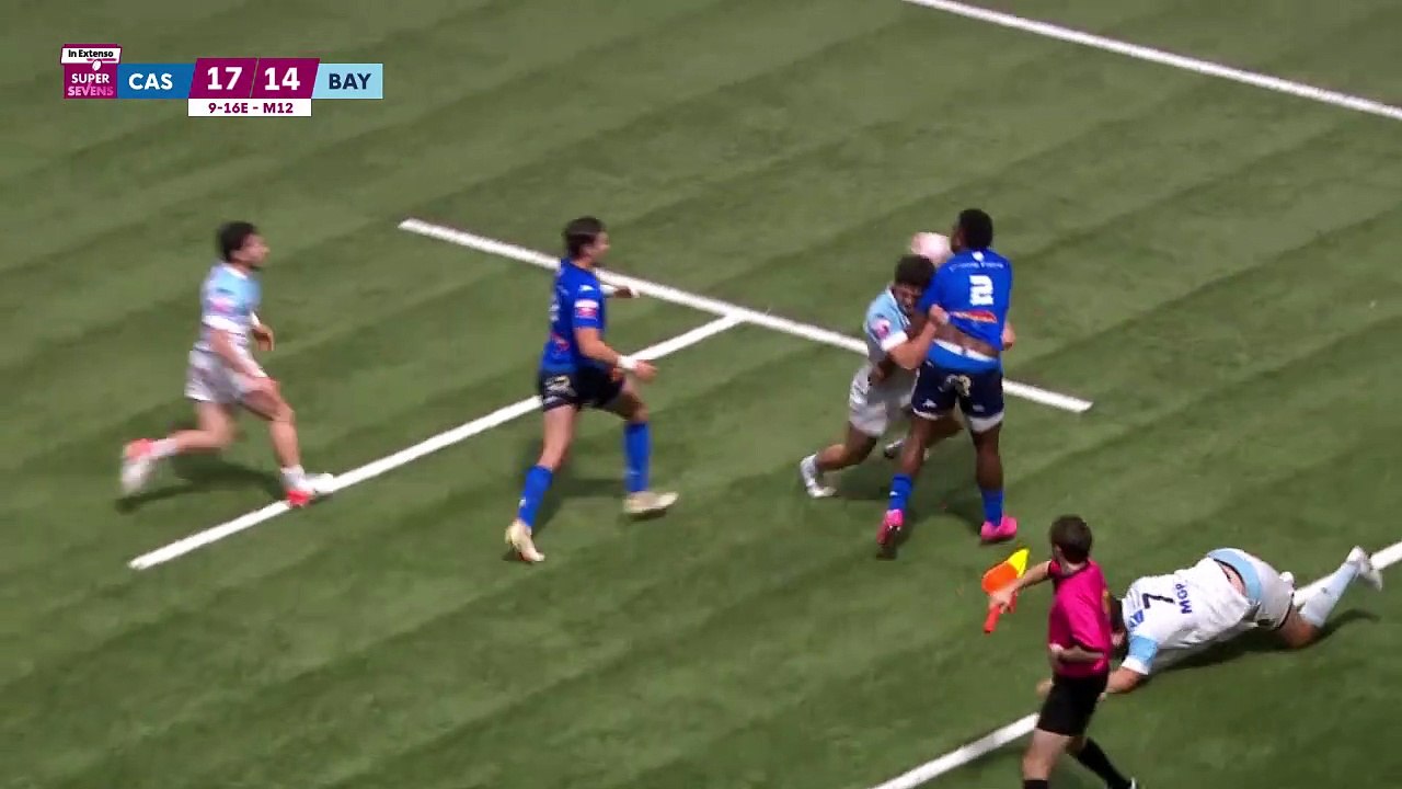 In Extenso Supersevens - Résumé Castres-Bayonne- 17-14 - 9e/16e place - Saison 2019-2020