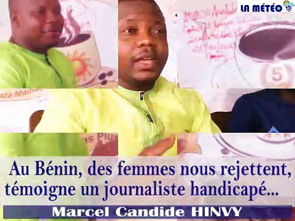 Au Bénin, des femmes nous rejettent, témoigne un journaliste handicapé...