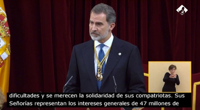 El Rey asegura que España no puede ser de unos contra otros