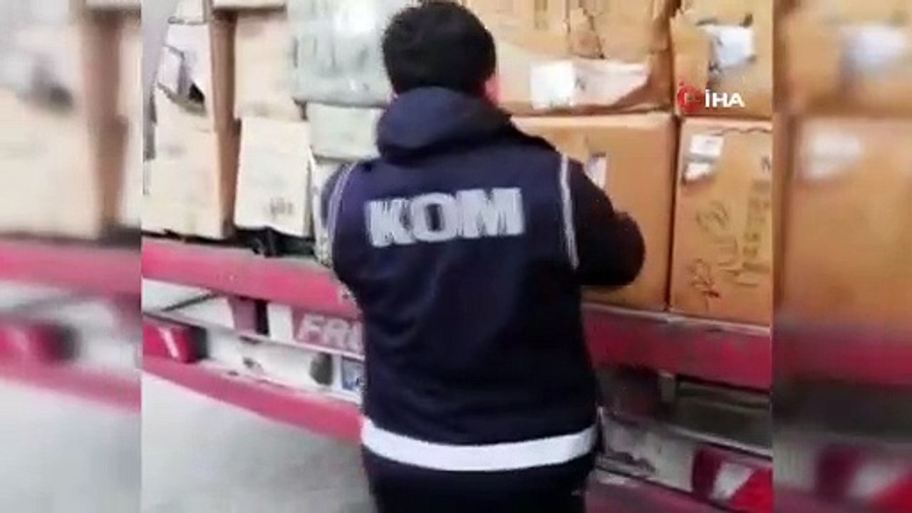 Aksaray'da 18 bin adet kaçak güneş gözlüğü ele geçirildi