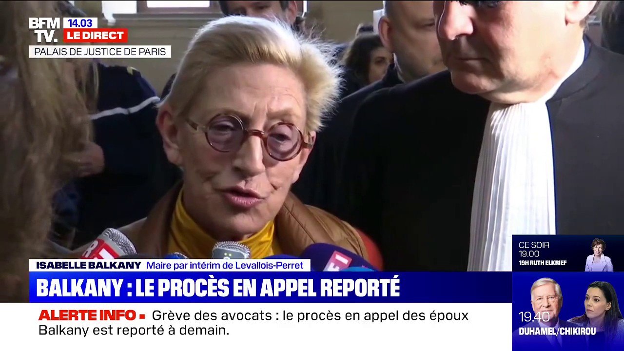 "Mon ultime combat, c'est de sauver mon mari, parce qu'il est en danger" Isabelle Balkany s'exprime sur le report du procès en appel de Patrick Balkany