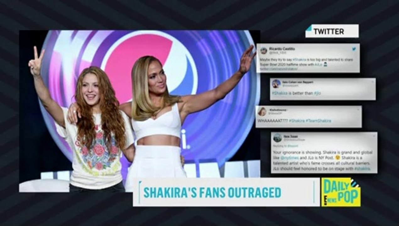 Shakira & Jennifer Lopez Too Big to Share Super Bowl Stage- on Daily Pop