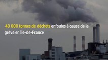 40 000 tonnes de déchets enfouies à cause de la grève en Île-de-France