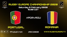 PORTUGAL / ROMANIA - RUGBY EUROPE CHAMPIONSHIP 2020