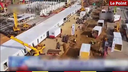 Coronavirus : les images du nouvel hôpital de Wuhan (Chine)