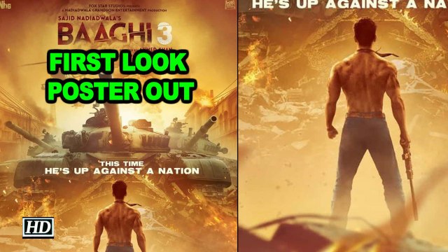 Tiger Shroff starrer 'Baaghi 3' first look poster out