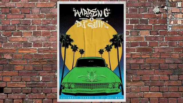 Cerveza Pacifico Clara Presents Warren G & DJ Quik Live @ Del Mar Summer Concert Series , Del Mar Thoroughbred Club, Del Mar, CA, 08-25-2018