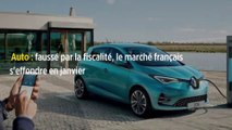 Auto : faussé par la fiscalité, le marché français s'effondre en janvier