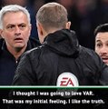 Mourinho thought he'd love VAR - 'There are too many mistakes'