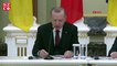 Cumhurbaşkanı Erdoğan: ' Kırım’ın yasa dışı ilhakını tanımadığımızın bir kez daha altını çizmek istiyorum.'
