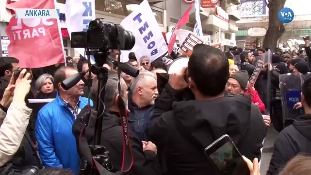 Kızılay Derneği Protestosuna Polis Müdahalesi: 19 Gözaltı
