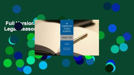 Full Version  An Introduction to Legal Reasoning  For Kindle