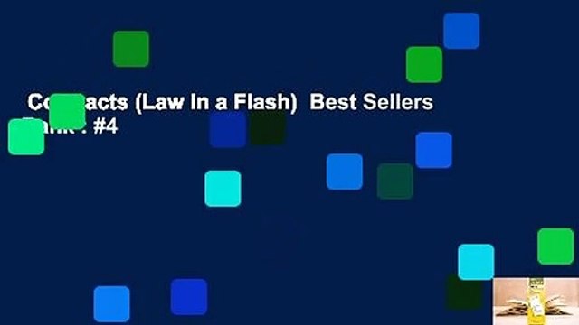 Contracts (Law in a Flash) Best Sellers Rank : #4
