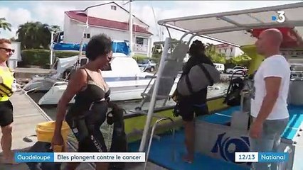 Guadeloupe : elles plongent pour lutter contre la maladie
