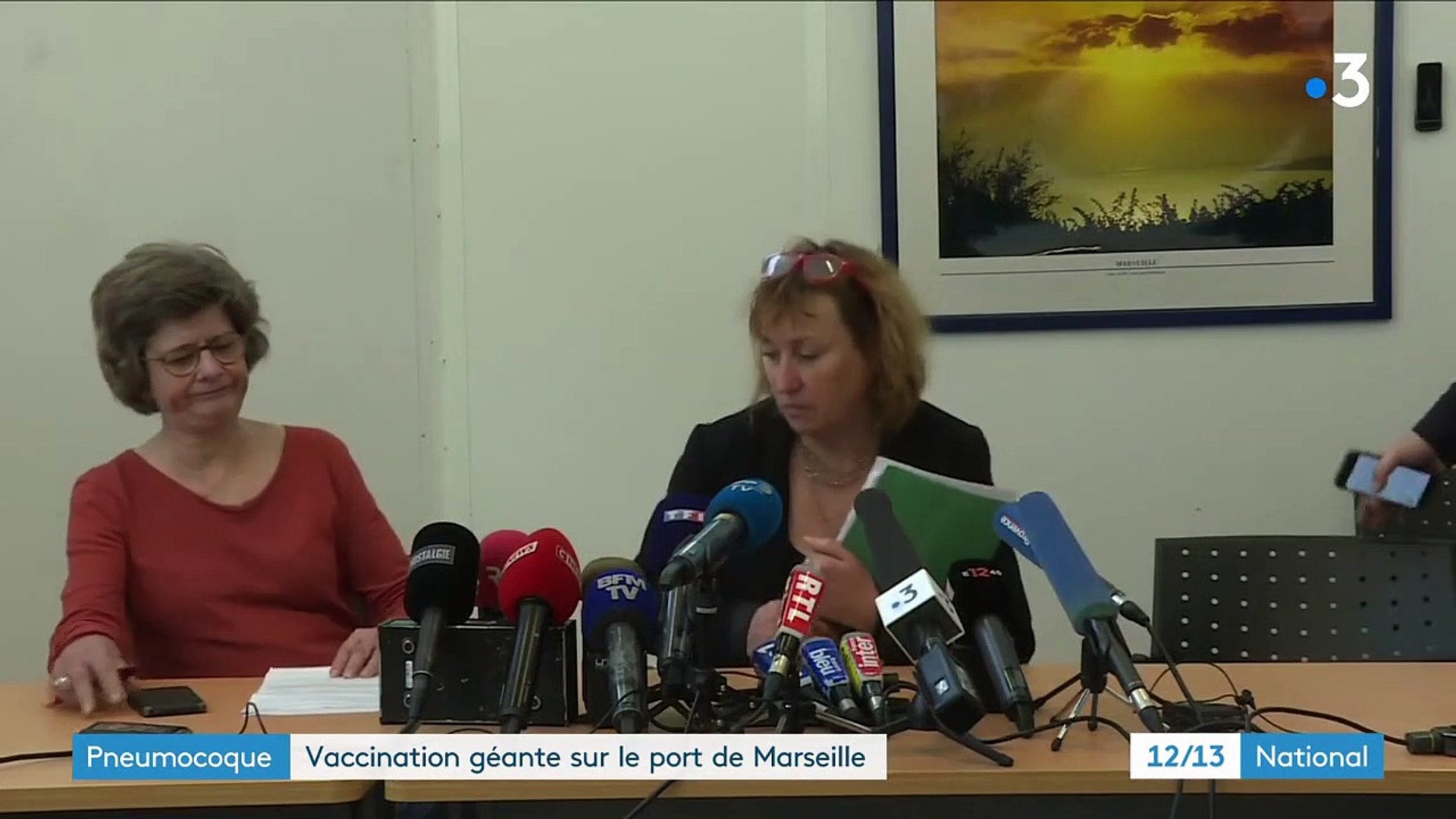 Port de Marseille : vaccination géante contre une infection à pneumocoque -  Vidéo Dailymotion
