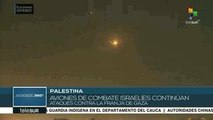 Palestina: aviones de combate de Israel atacan la Franja de Gaza
