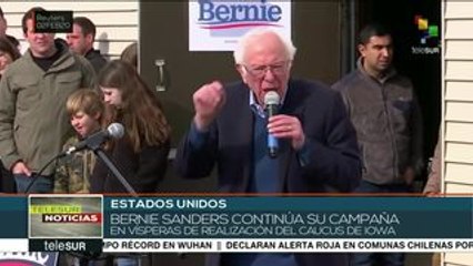 Video herunterladen: Pide Bernie Sanders a estadounidenses derrotar a Trump con votos