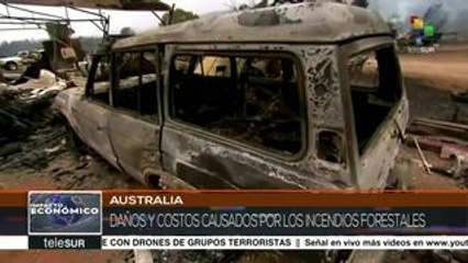 Australia: residentes cuentan los daños y costos por incendios